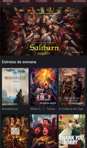 Freecine APK v2.2.6 Basit Menü